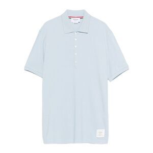 Thom Browne Men Cotton Polo Shirt